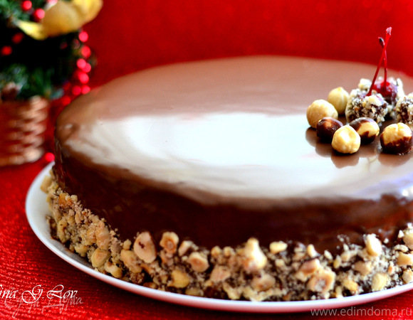 Рождественский торт-мусс "Ферреро" (Karácsonyi Ferrero torta)