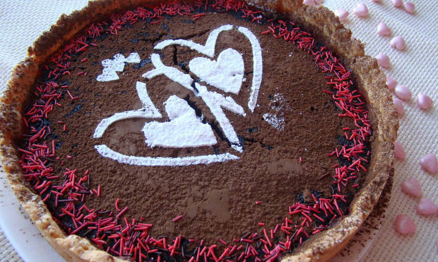 Пирог с барбарисом и калиной