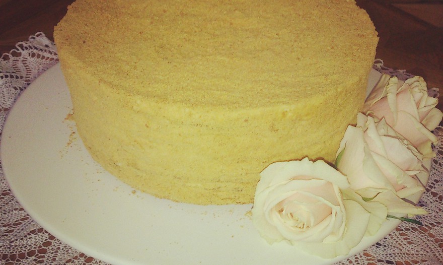Торт "Медово-карамельный"