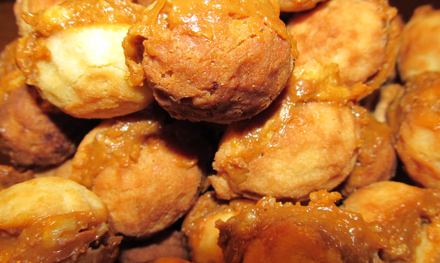 "Орешки" со сгущёнкой