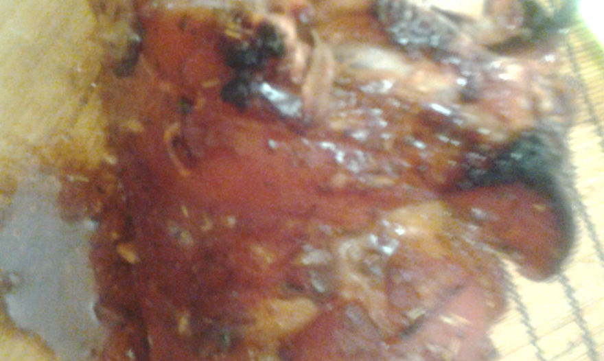 Рулька (айсбан) с тушеной капустой 