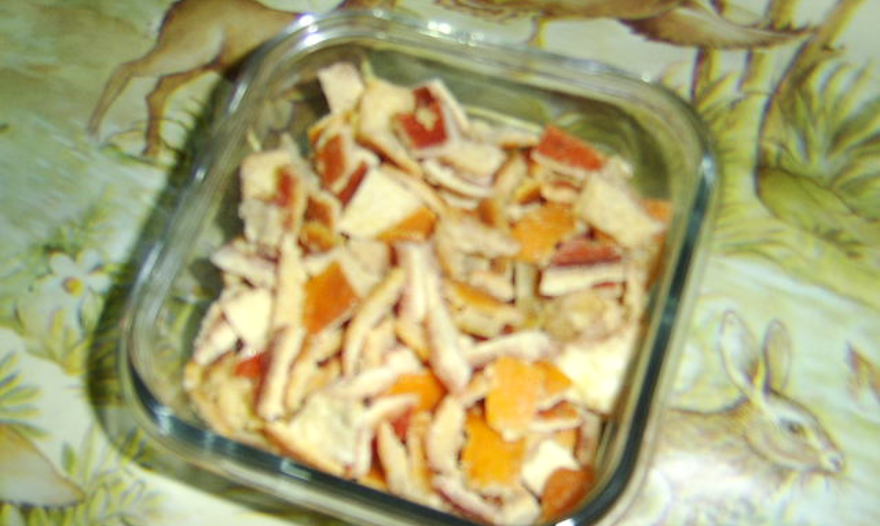 Мандариновые цукаты