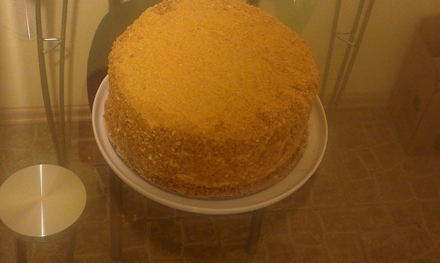 Торт "Медово-карамельный"