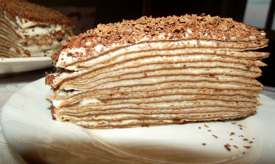 Блинный тирамису