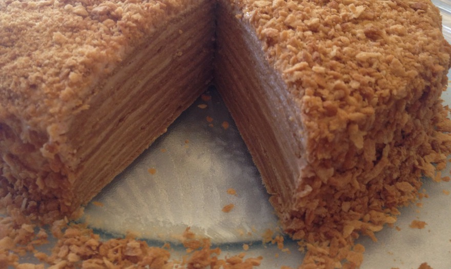 Торт "Медово-карамельный"