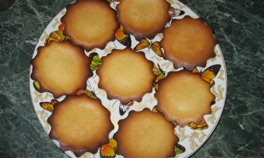 Лимонные тарталетки с кедровыми орешками