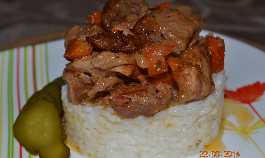 Телятина с медом в мультиварке