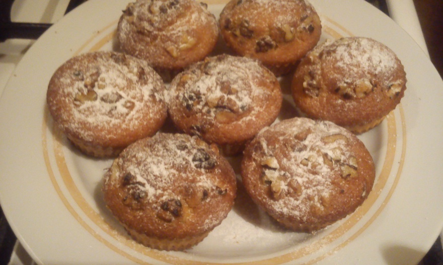 Лимонные тарталетки с кедровыми орешками