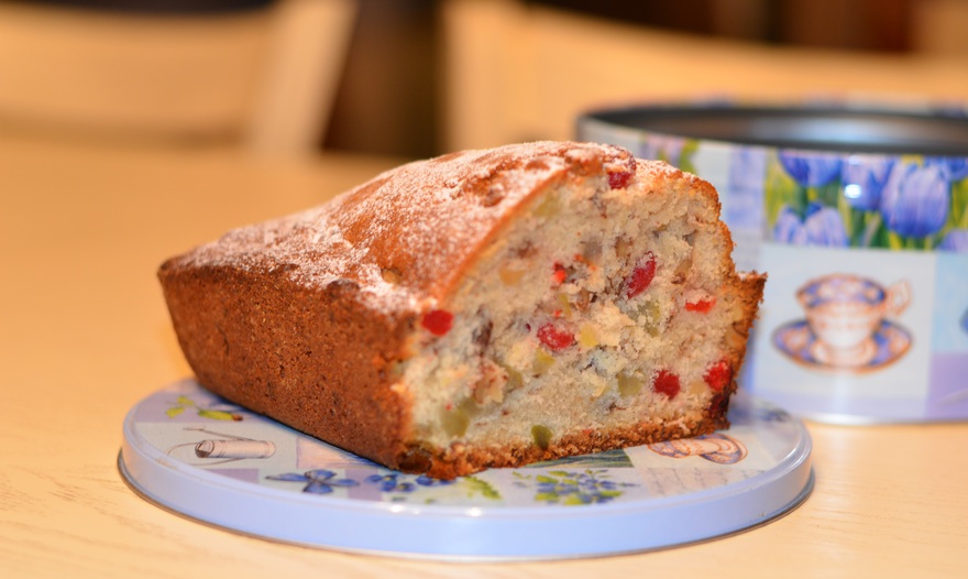 Фруктово-ореховый кекс