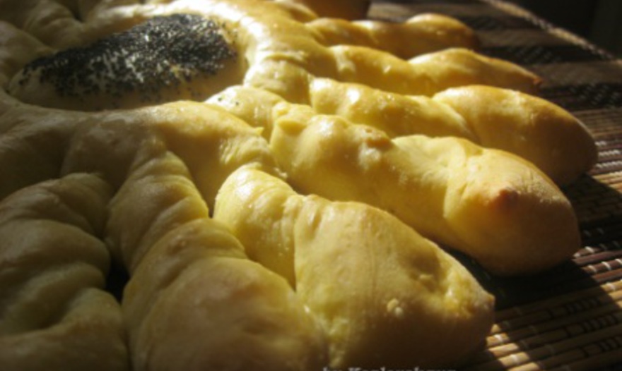 Цитрусовые булочки "Подсолнух"