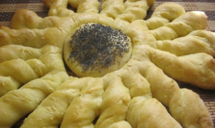 Цитрусовые булочки "Подсолнух"