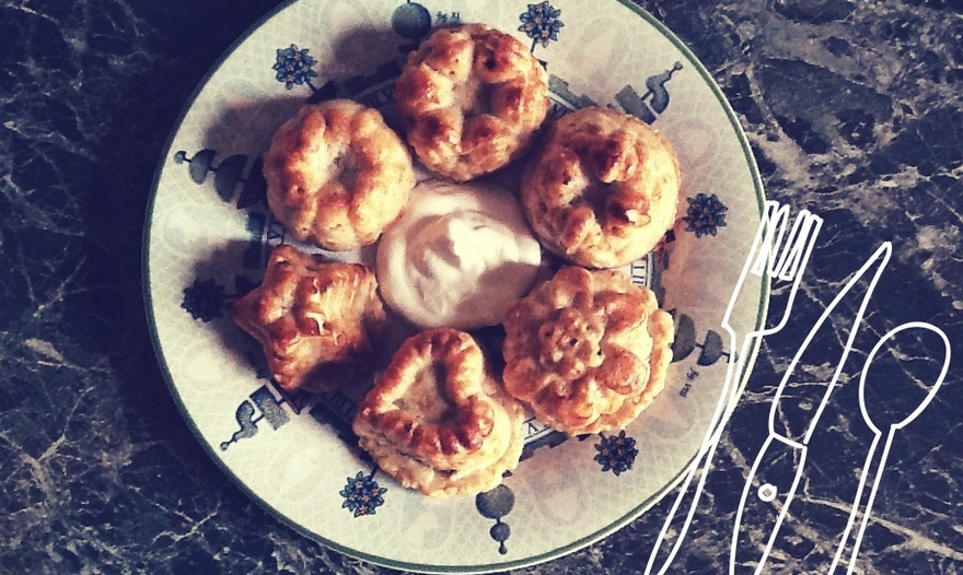 Абсолютно диетические творожные кексы (без муки) 