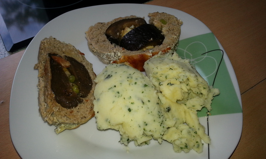 Фаршированный баклажан... в шубке