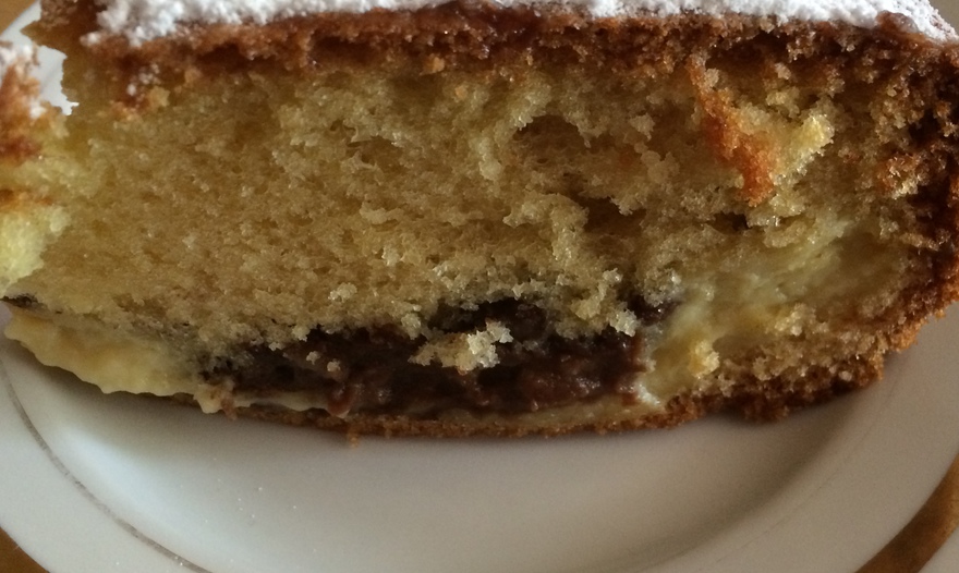 Торт "Нуа" с двойным заварным кремом