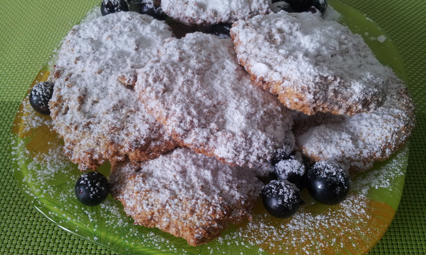 Легкое миндальное печенье 