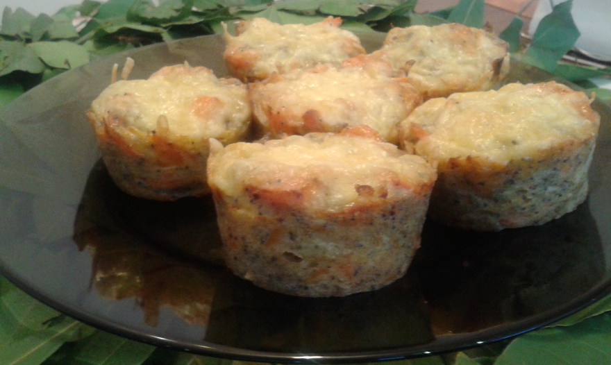 Морковные маффины
