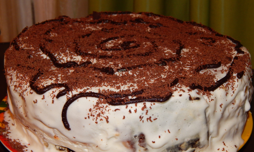 Торт "Трухлявый пень"