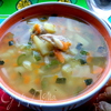 Суп на курочке с овощами и макаронами