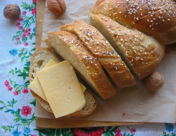 Деревенский ржаной хлеб