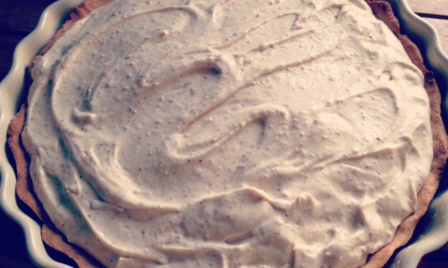 Кростата с йогуртовым кремом