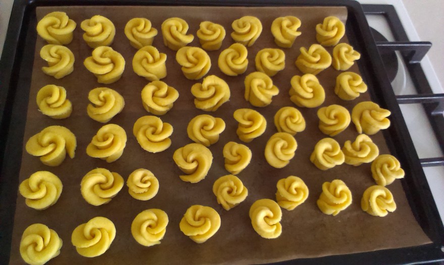 Розочки из творога