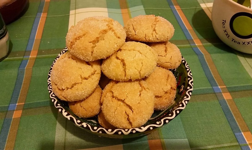 Медово-имбирное печенье