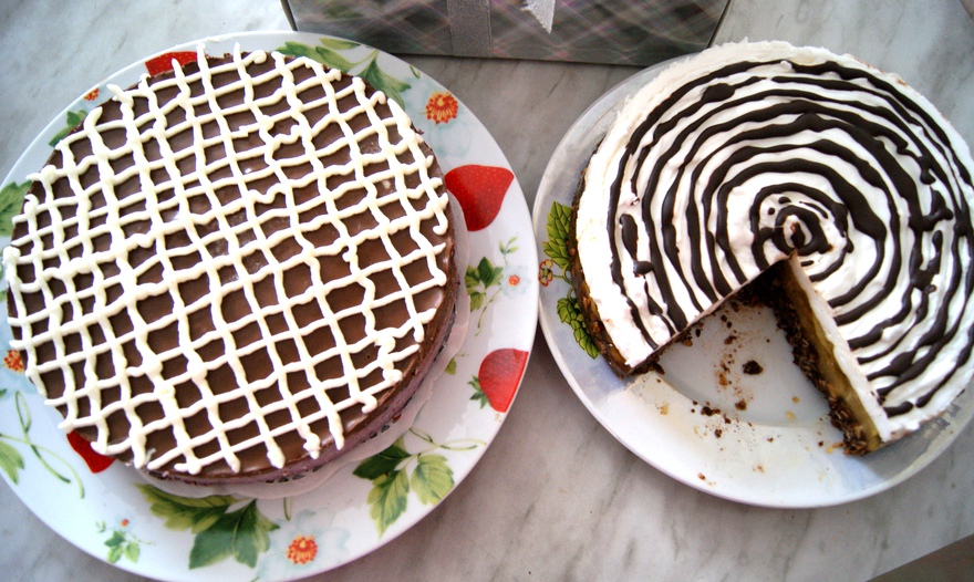 Грушевый торт без выпечки