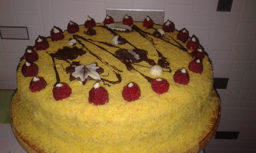 Торт "Осенний блюз"