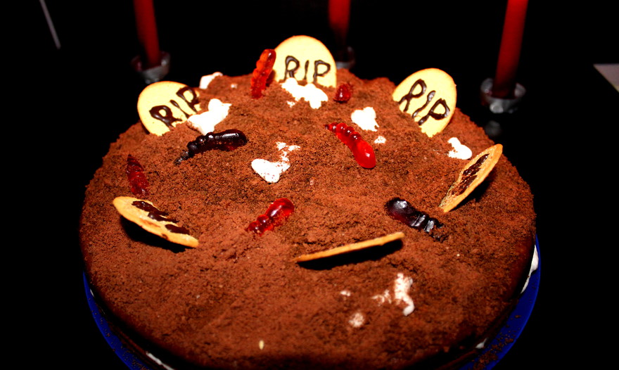 Торт "Шоко-Хеллоуин"