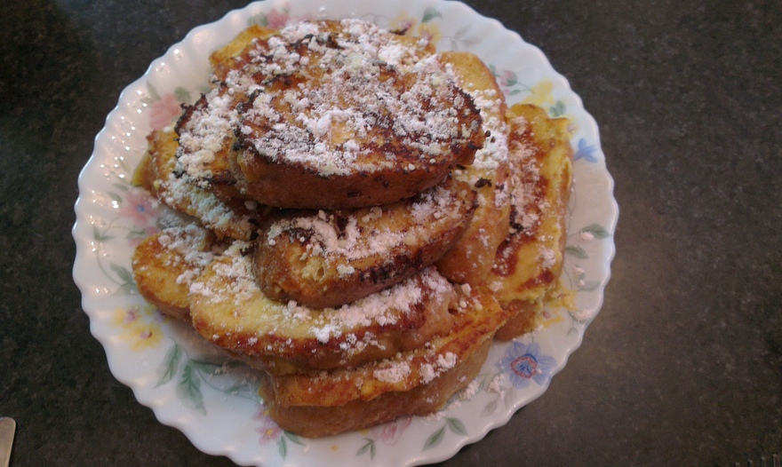 Ананасовые французские тосты 