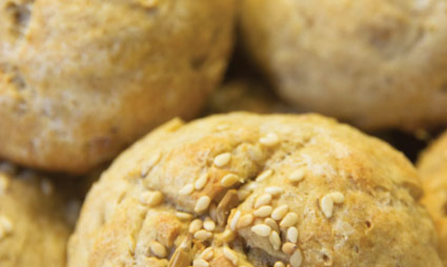 Булочки с семечками подсолнуха