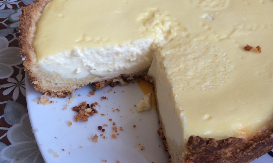 Сметанный ванильный чизкейк для Вики (Победа)
