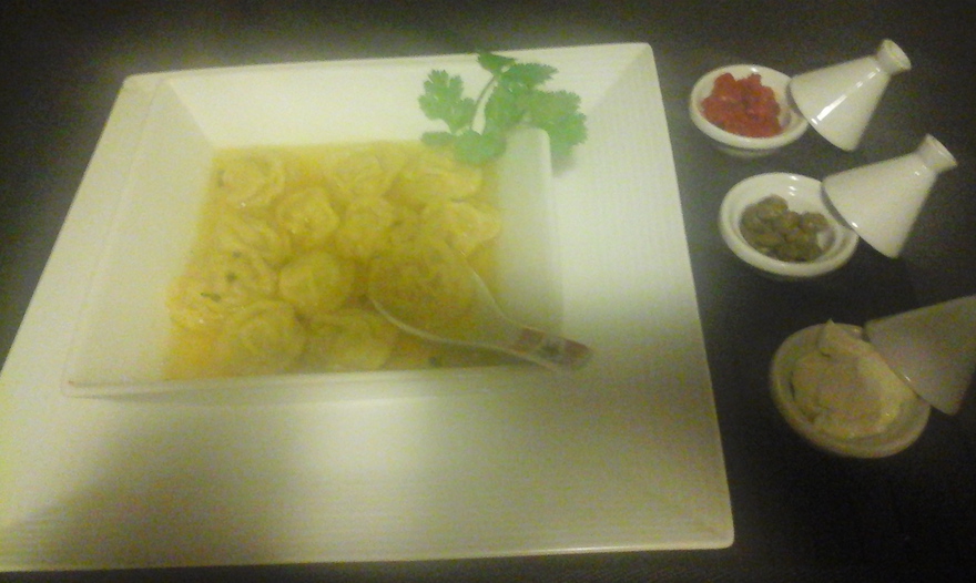 Пельмени из курицы и говядины