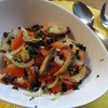 Салат осенний из баклажанов гриль в бальзамическом соусе