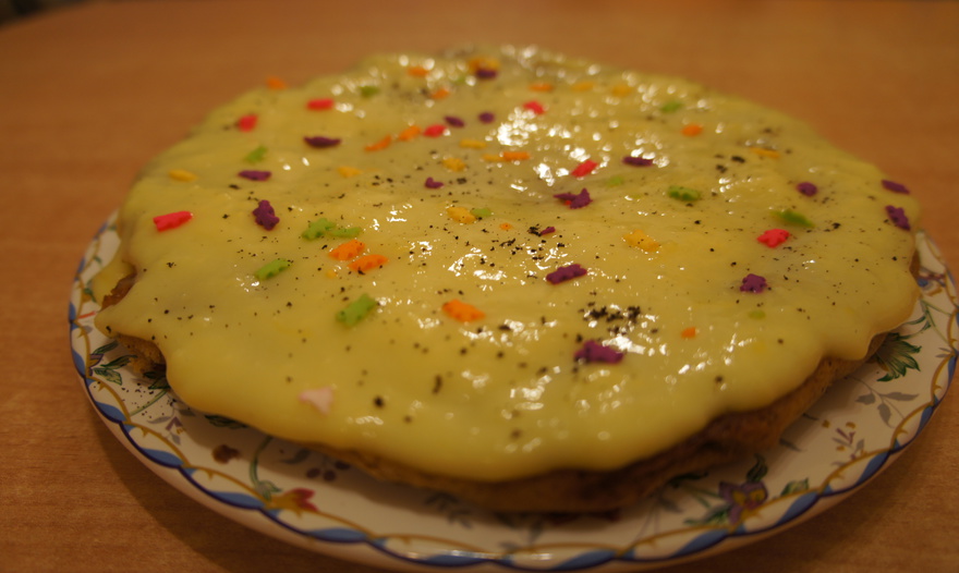 Тыквенные пирожные под апельсиново-сметанной глазурью