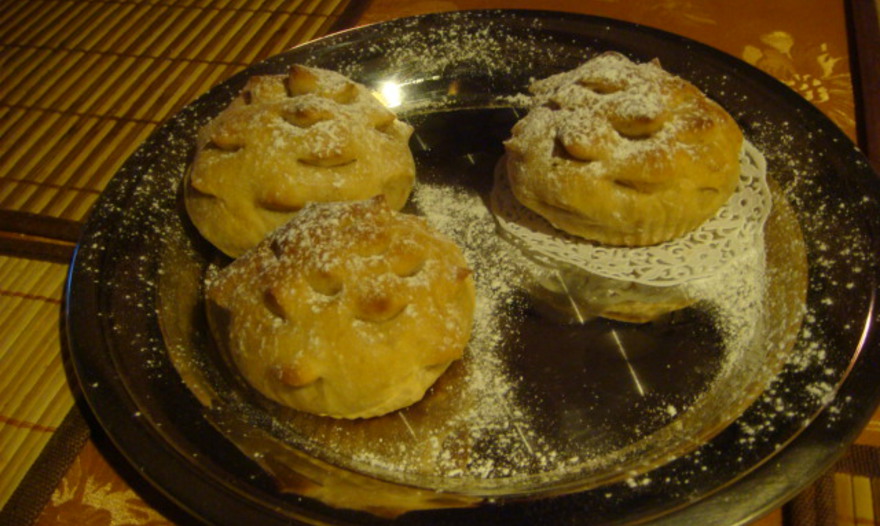 Булочки " Елочки"