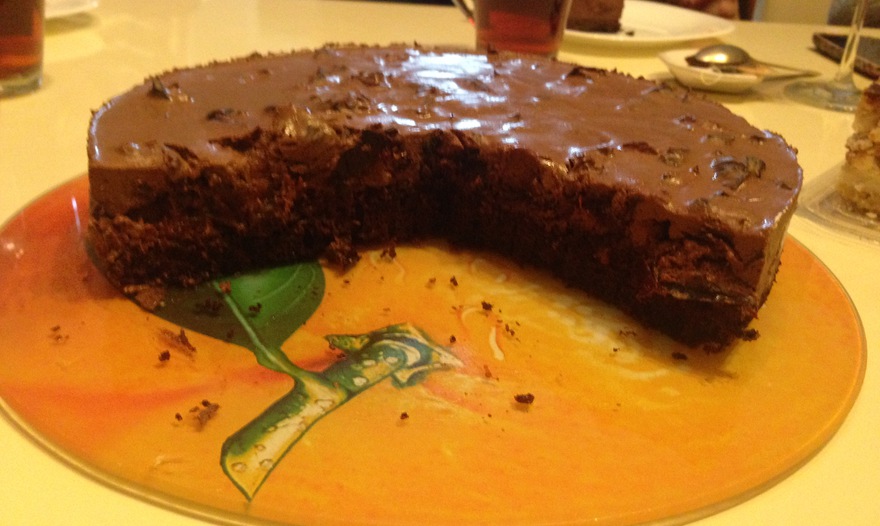 Торт "Чернослив в шоколаде"