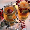 Фруктово-ягодный десерт с шампанским