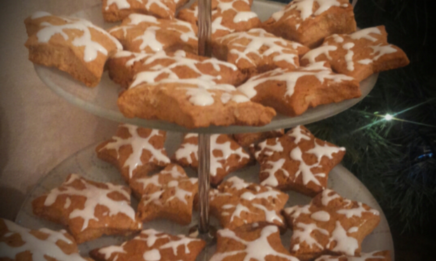Печенье "Снежинки" в подарок друзьям и близким к Новому году