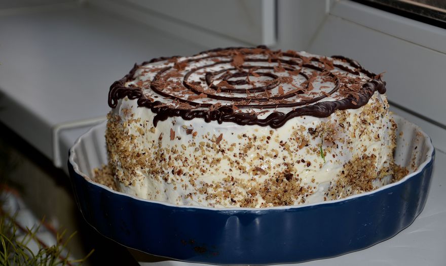 Торт "Трухлявый пень"