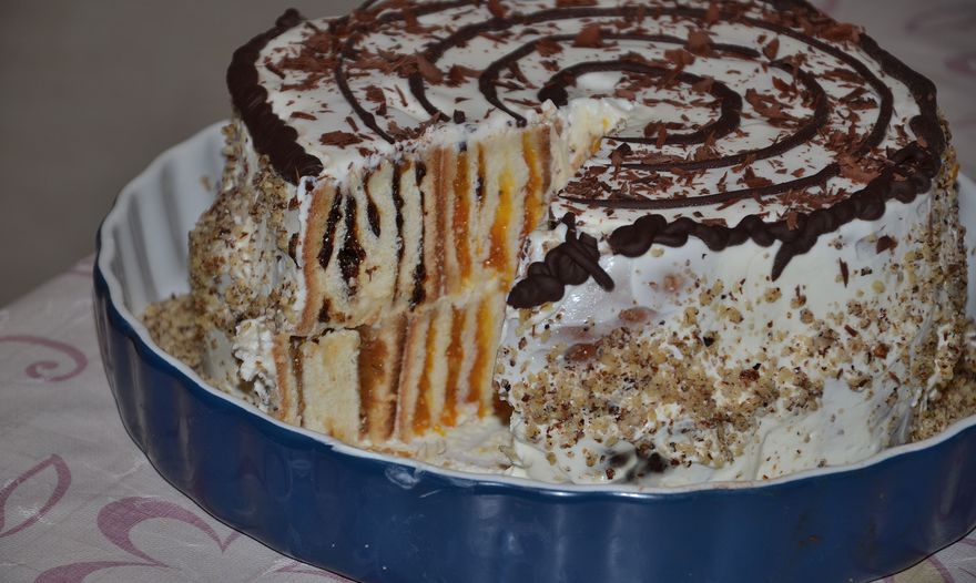 Торт "Трухлявый пень"