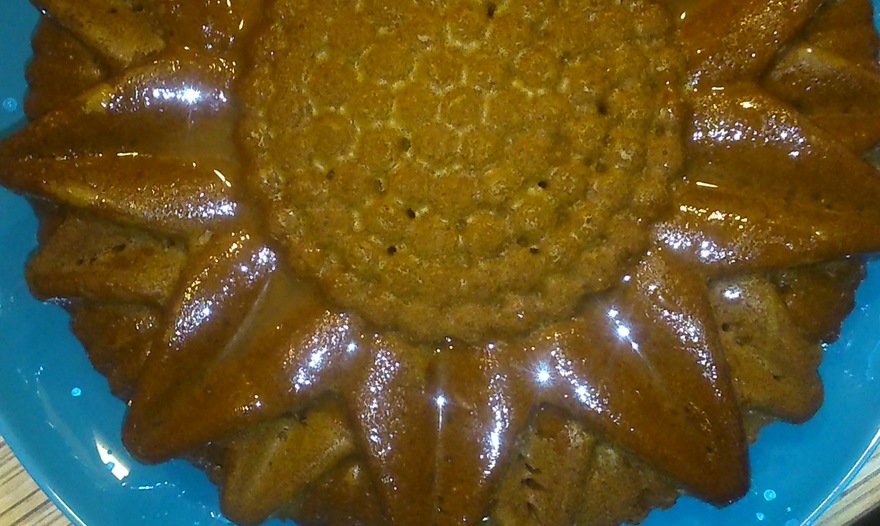 Имбирный кекс с глазурью