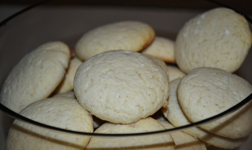 Нежное лимонное печенье