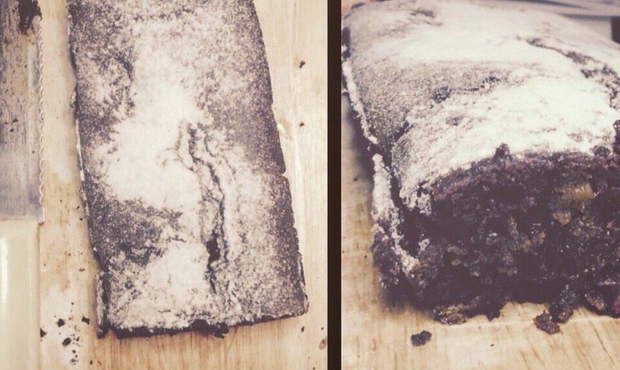 Постный кофейный кекс