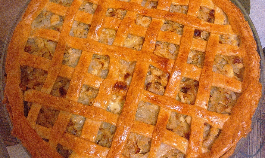 Нежный пирог с капустой