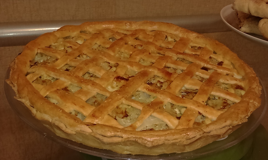 Нежный пирог с капустой
