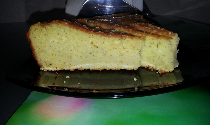 Кекс с укропом