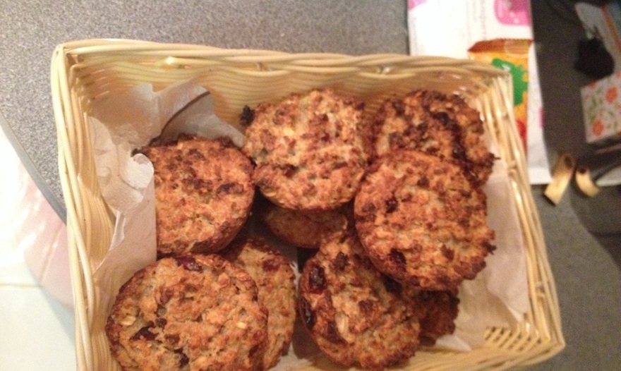 Низкокалорийные овсяные маффины