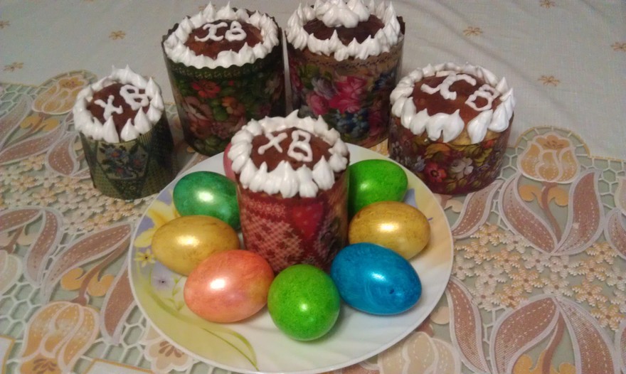 Пасхальный кулич   