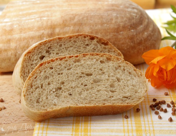 Хлеб с гречневой мукой
